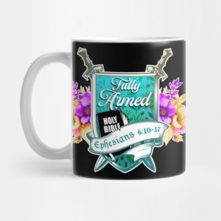 Fully Armed Floral Mug