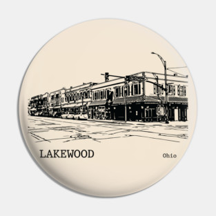 Lakewood Ohio Pin