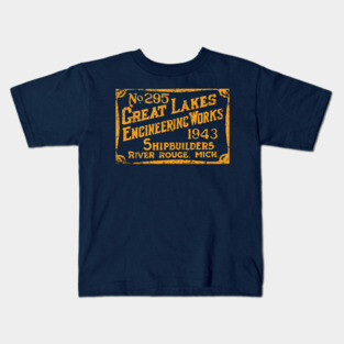 Great Lakes Engineering Works Kids T-Shirt