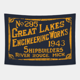 Great Lakes Engineering Works Tapestry