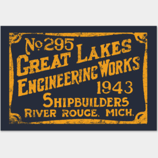 Great Lakes Engineering Works Posters and Art