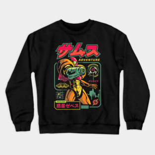 Mission Zebes Crewneck Sweatshirt