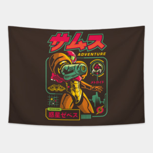 Mission Zebes Tapestry