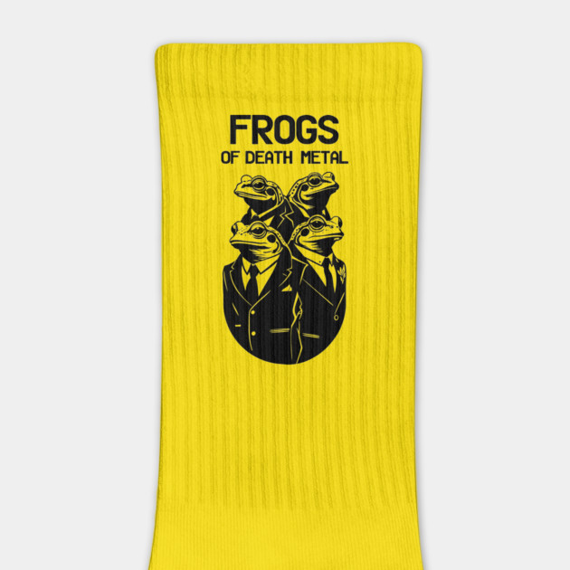 FROGS OF DEATH METAL by artslaves