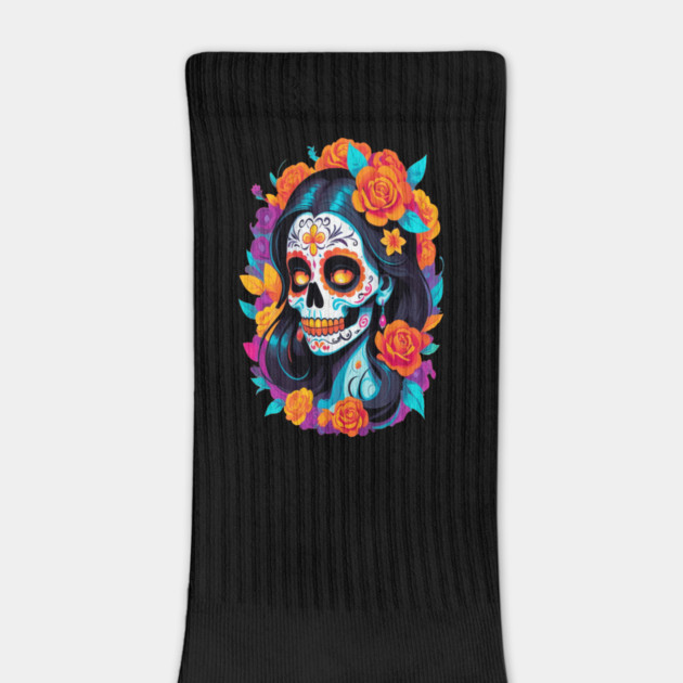 Day of the Dead Sugar Skull Halloween by BirdsnStuff