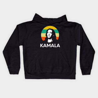 Kamala, Kamala Harris for President 2024 Kids Hoodie