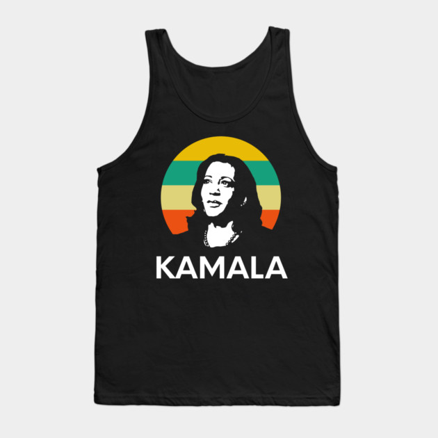Kamala, Kamala Harris for President 2024 Tank Top by UrbanLifeApparel