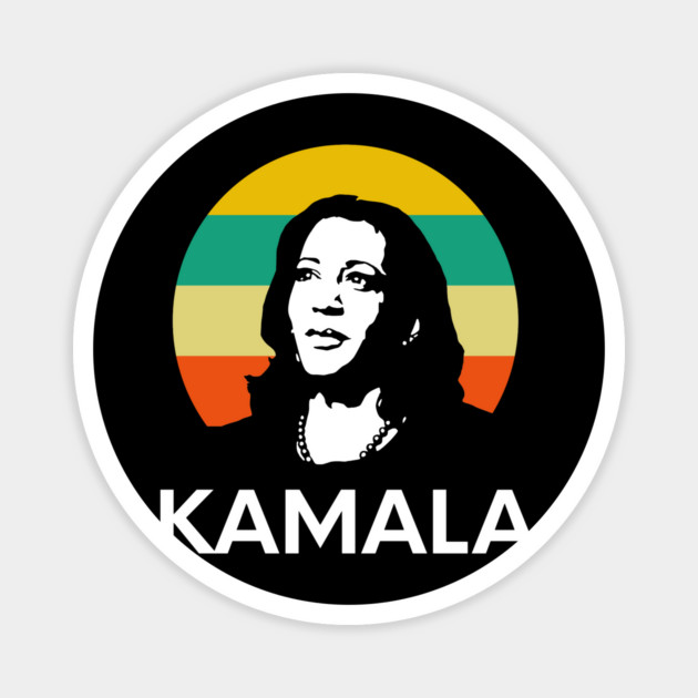 Kamala, Kamala Harris for President 2024 Magnet by UrbanLifeApparel
