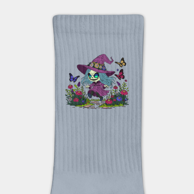 Cute Spring Witch by H. R. Sinclair