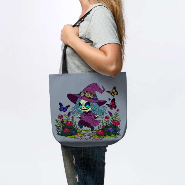 Cute Spring Witch by H. R. Sinclair