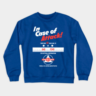 In Case of Attack! Crewneck Sweatshirt
