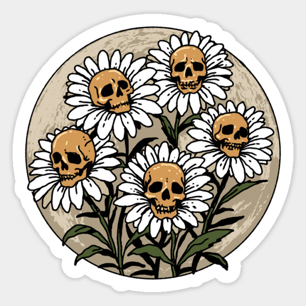 Deadly Daisies Magnet by GoshWow®