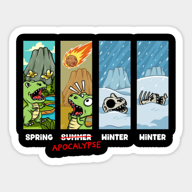 Seasons of Extinction Magnet by GoshWow®