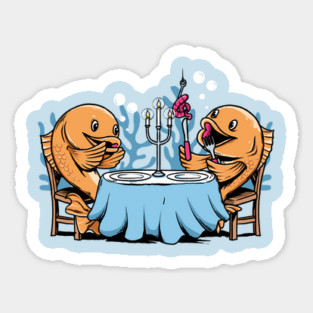 Romantic Dinner Sticker