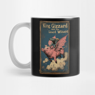 King Gizzard Flying Pig Shirt Mug