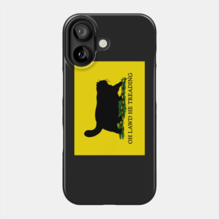 Oh Lawd He Treading Color Block Phone Case