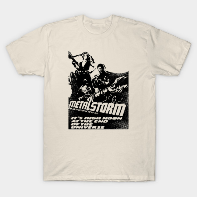 It's High Noon at the End of the Universe T-Shirt by Cinematic Omelete Studios