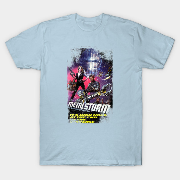 It's High Noon at the End of the Universe T-Shirt by Cinematic Omelete Studios