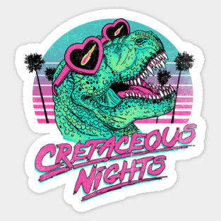 Cretaceous Nights Sticker