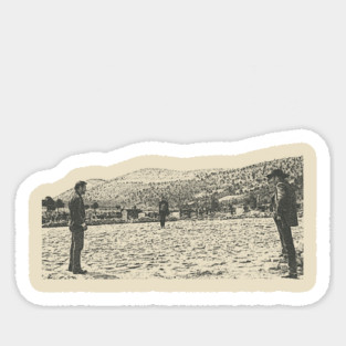 Vintage The Good The Bad and The Ugly Sticker
