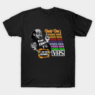 Uncle Dan's Video Den-Logo Tee T-Shirt