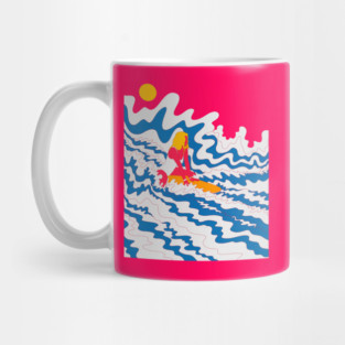 Surfer girl Mug
