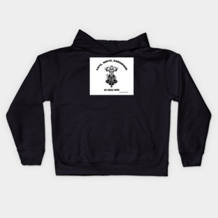Ram Dass Hanuman Biker Kids Hoodie
