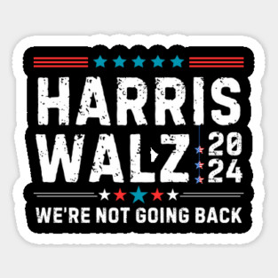 Harris Walz 2024 Sticker