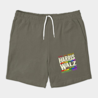 Kamala Harris Tim Walz Pride LGBT 2024 Shorts