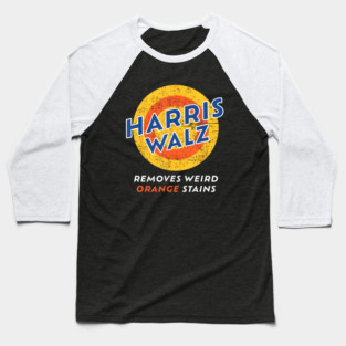 Harris Walz 2024 Waltz Removes Weird Orange Stains Baseball T-Shirt