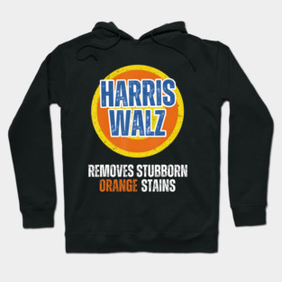 KAMALA WALZ DETERGENT REMOVES STUBBORN ORANGE STAINS 2024 Hoodie