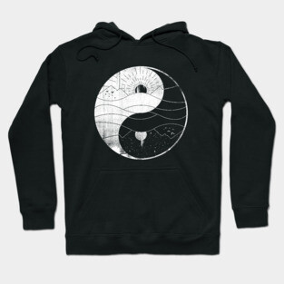Yin Yang Nature Hoodie