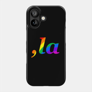 "comma la" Kamala Harris Full Color Phone Case