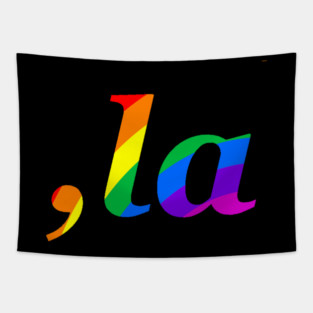 "comma la" Kamala Harris Full Color Tapestry