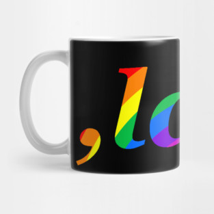 "comma la" Kamala Harris Full Color Mug
