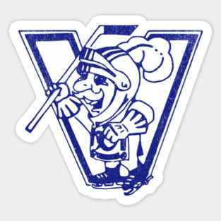 Defunct Hockey Team Virginia Lancers ACHL Salem Virginia Hockey Team Sticker