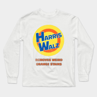 Harris Walz removes stains Long Sleeve T-Shirt
