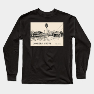 Downers Grove Illinois Long Sleeve T-Shirt