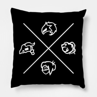 Slay the Spire Character Symbols Pillow