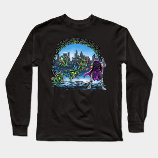 Turtles Cover Long Sleeve T-Shirt