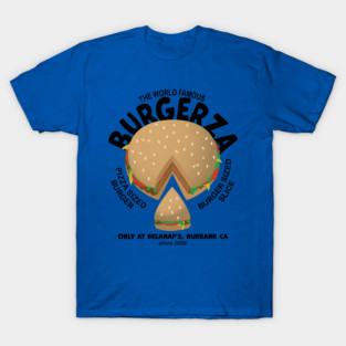 Never Not Funny - BURGERZA - Cooked Medium T-Shirt