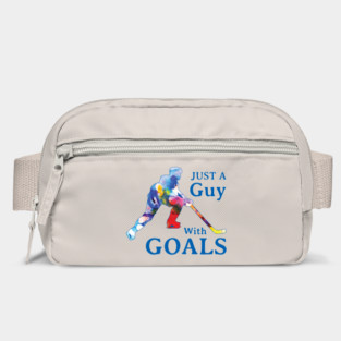 Just a Guy with Goals Hockey Bag