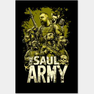 Saul Army Posters and Art