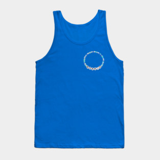 BLUE Harris friendship bracelet Tank Top