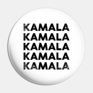 Kamala Vote Kamala Harris 2024 Vintage - Black Pin