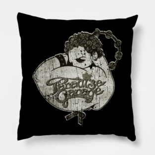 Paradise Garage 1977 Vintage Pillow