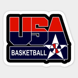 USA Basketball Dream Team 92 Retro Sticker