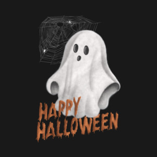 Happy Halloween Ghost T-Shirt