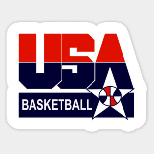 USA Basketball Dream Team 92 Retro Sticker
