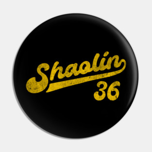 Vintage Shaolin 36 Pin